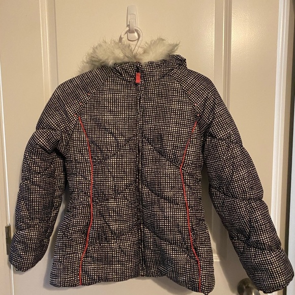 Girls London Fog Puffer Coat - Picture 2 of 13